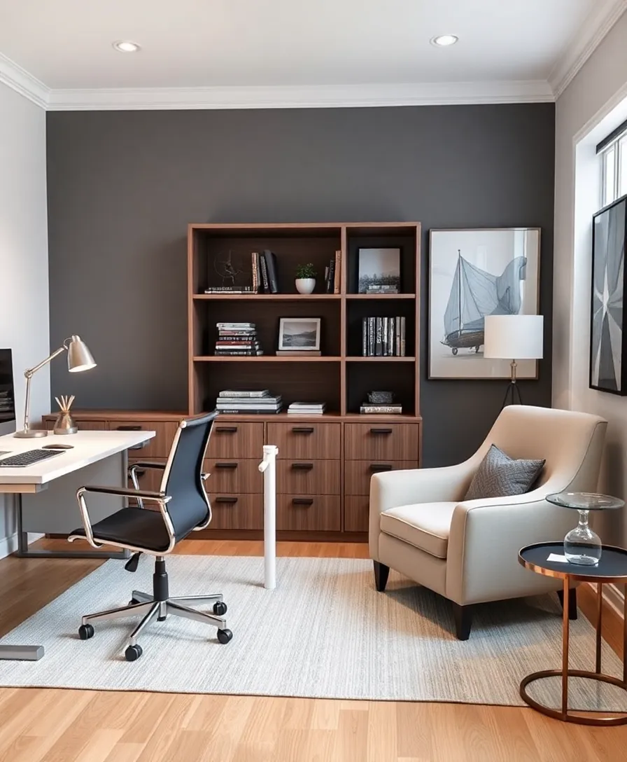 15 Home Office Decor Ideas That'll Boost Your Productivity Instantly! - 14. Work-Life Balance Zones