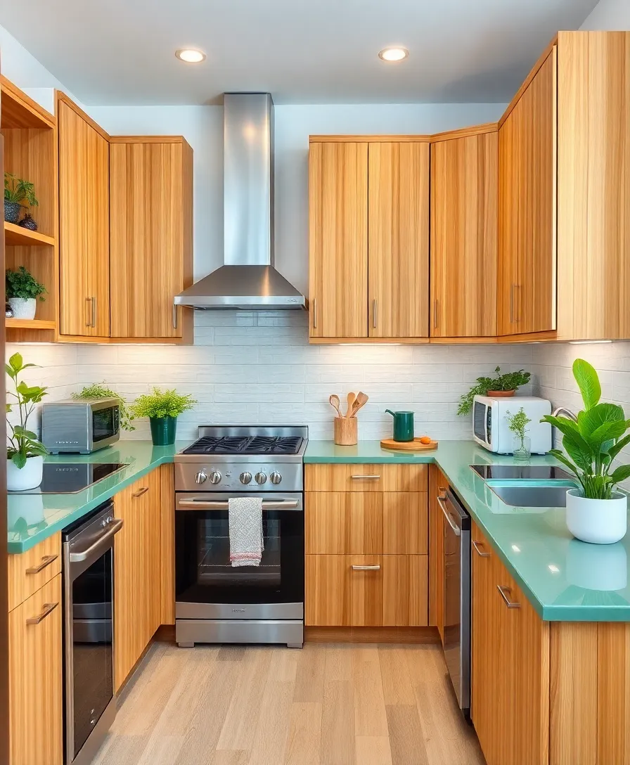 22 Stunning Kitchen Decor Ideas to Make You Fall in Love with Cooking Again (Wait Until You See #10!) - 12. Eco-Friendly Elements