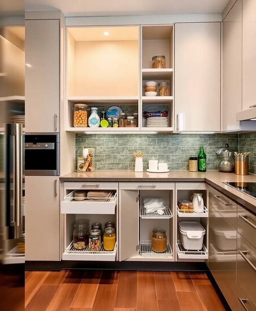 22 Stunning Kitchen Decor Ideas to Make You Fall in Love with Cooking Again (Wait Until You See #10!) - 17. Innovative Storage Solutions