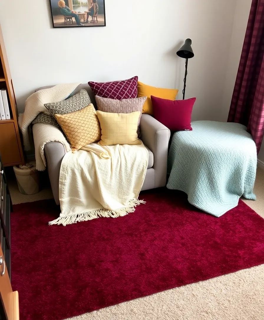 10 Secrets to Creating a Luxury Dorm Room on a Budget (You Won't Believe #5!) - 7. Personalize with Textiles